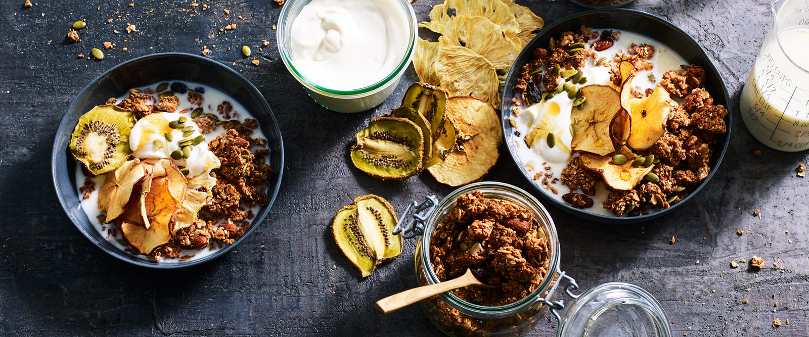 cinnamon apple granola