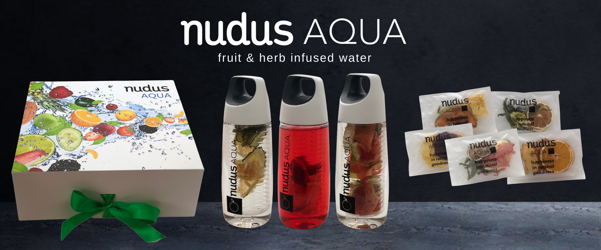 Nudus Aqua <br> Fruit & Herb Infused Water