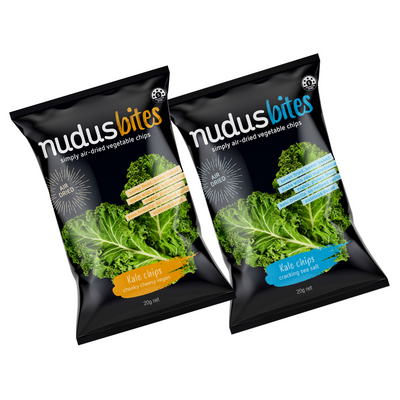 Kale Chips Mixed Box - 12 Packs ($3.20 / 20g Pack)