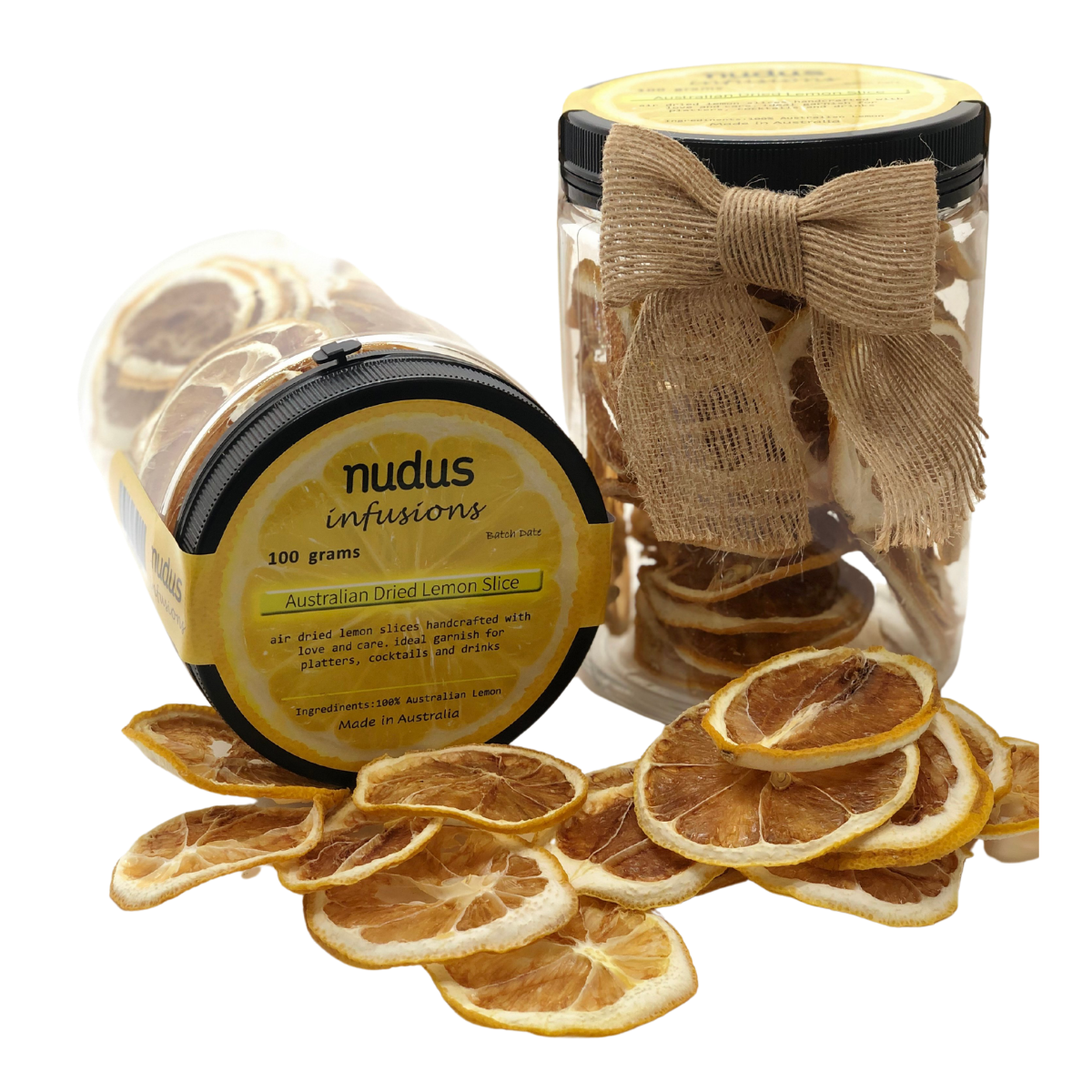 Australian Dried Lemon Infusion Slices 100g