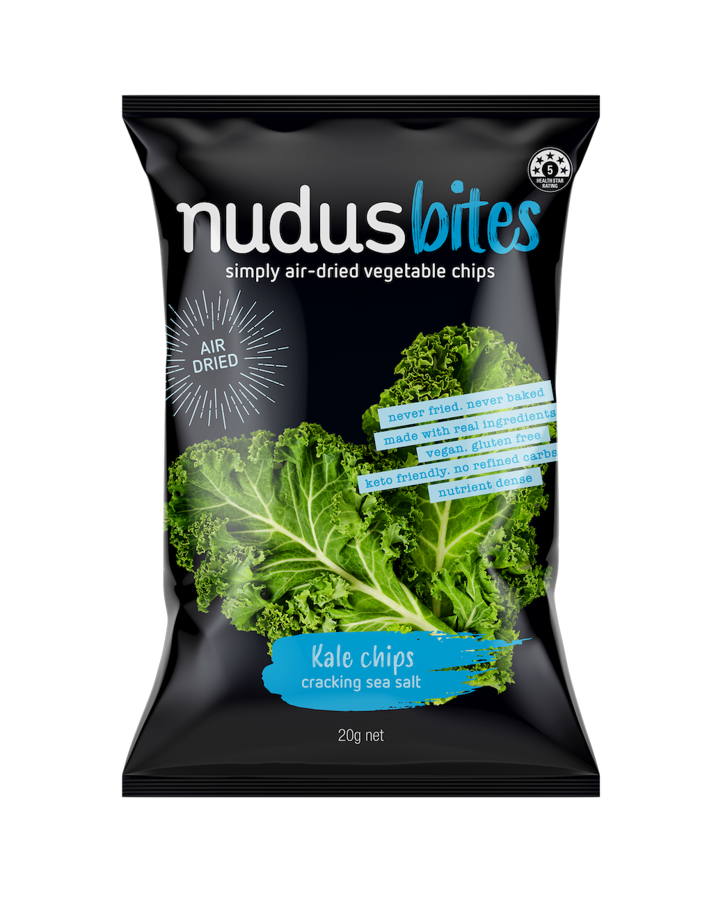 Our Favourites From Nudus Bites Kale & Zucchini Chips